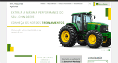 Desktop Screenshot of mamaquinas.com.br